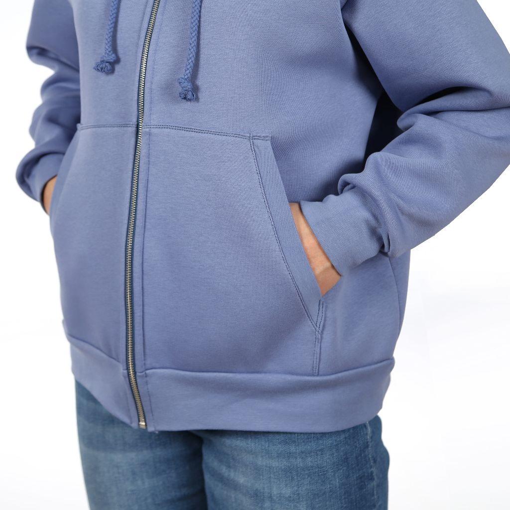 Papierschnittmuster Oversize Sweatjacke Frau Lou XS-XXL